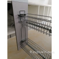 Cuisine New Type Slide Mount Organisation des paniers de rangement